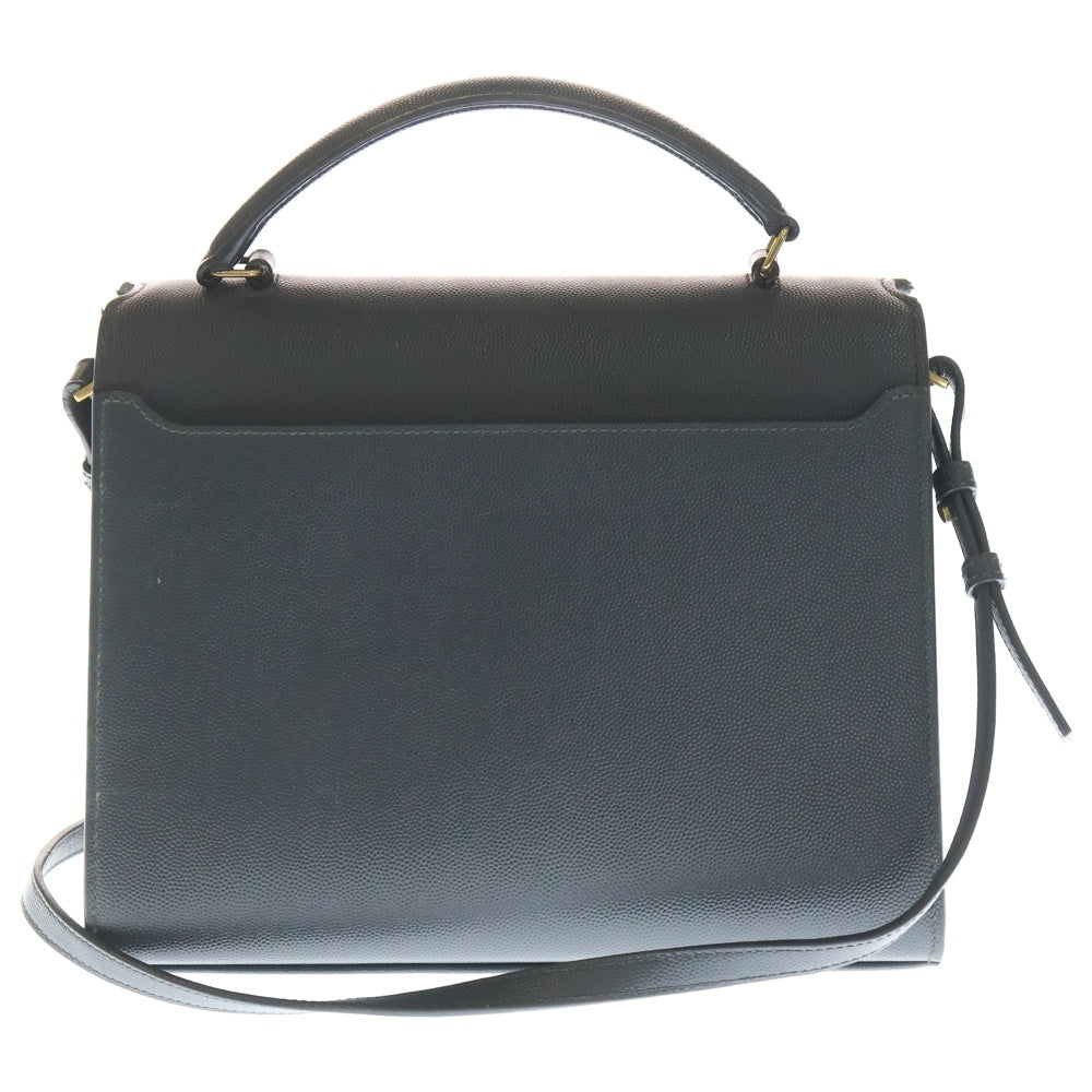 SAINT LAURENT PARIS(サンローランパリ) カサンドラ トップハンドル レザーハンドバッグ ショルダーバッグ グレー 578000 レディース