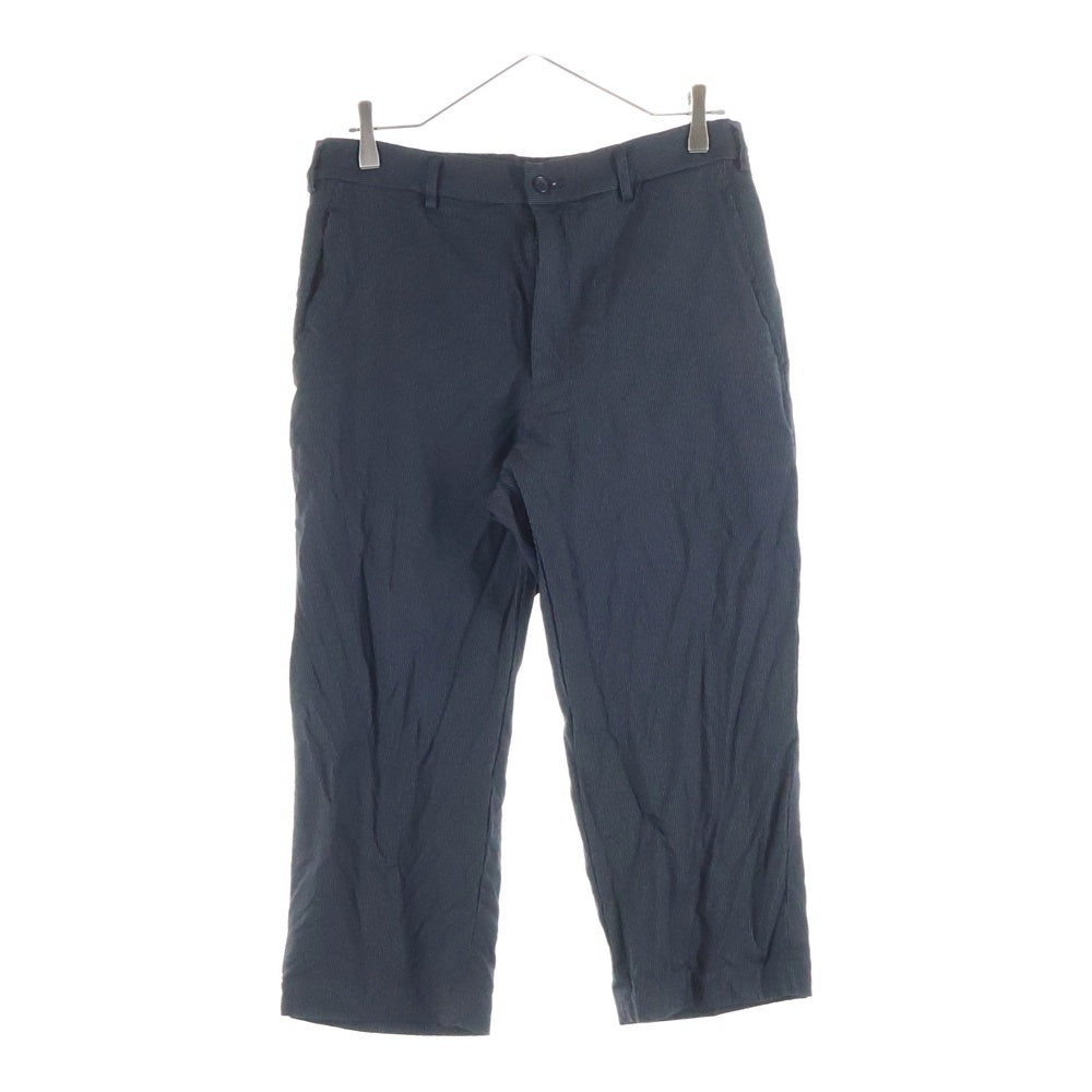 BLACK COMME des GARCONS(ブラックコムデギャルソン) 11AW AD2011 マイクロストライプ セットアップ スーツ 3B シングルテーラードジャケット パンツ ブラック 1H-J206