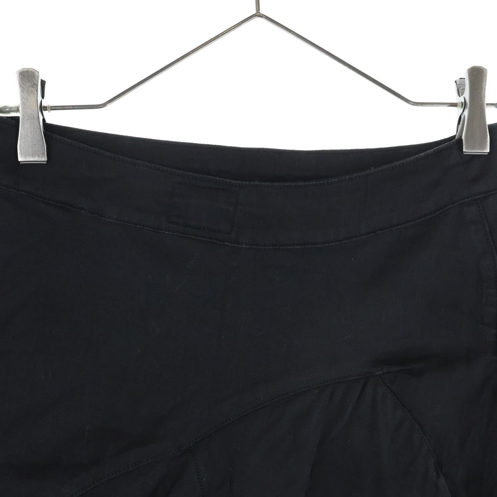 Vivienne Westwood Anglomania(ヴィヴィアンウエストウッドアングロマニア) × Lee リー ハートエンブロイダリー 変形 スカート ブラック レディース