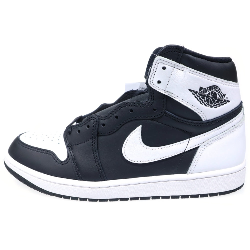 NIKE(ナイキ) AIR JORDAN 1 RETRO HIGH OG エアジョーダン1 レトロ OG ハイカットスニーカー ブラック/ホワイト US10/28cm DZ5485-010
