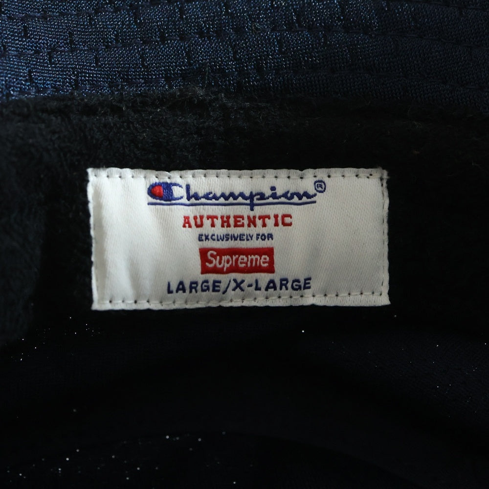 SUPREME(シュプリーム) 24SS ×Champion Mesh Crusher Hat チャンピオン メッシュクラッシャー バケットハット 帽子 ネイビー