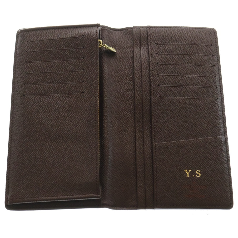 LOUIS VUITTON(ルイヴィトン) ポルトフォイユ ブラザ ダミエ ロングウォレット 長財布 ブラウン N60017 SP4120 レディース