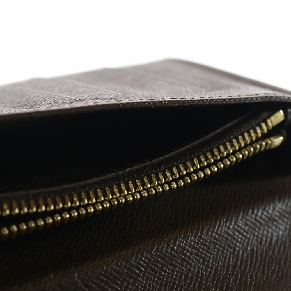 LOUIS VUITTON(ルイヴィトン) ポルトフォイユ ブラザ ダミエ ロングウォレット 長財布 ブラウン N60017 SP4120 レディース