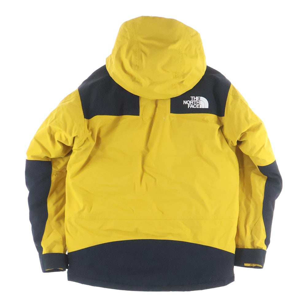 THE NORTH FACE(ザノースフェイス) MOUNTAIN DOWN JACKET GORE-TEX マウンテン ゴアテックス フーデッド ダウンジャケット イエロー ND91930