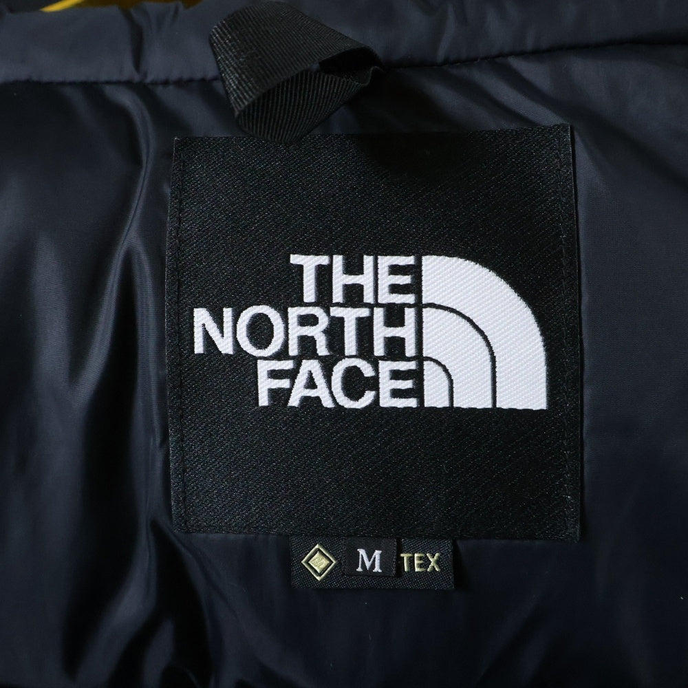 THE NORTH FACE(ザノースフェイス) MOUNTAIN DOWN JACKET GORE-TEX マウンテン ゴアテックス フーデッド ダウンジャケット イエロー ND91930