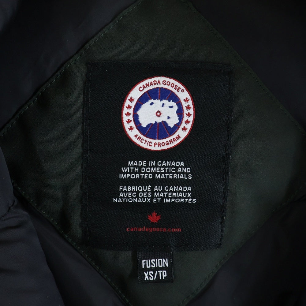 CANADA GOOSE(カナダグース) LANGFORD PARKA ラングフォードパーカー ファーフーデッド ダウンコート グリーン 2062MA