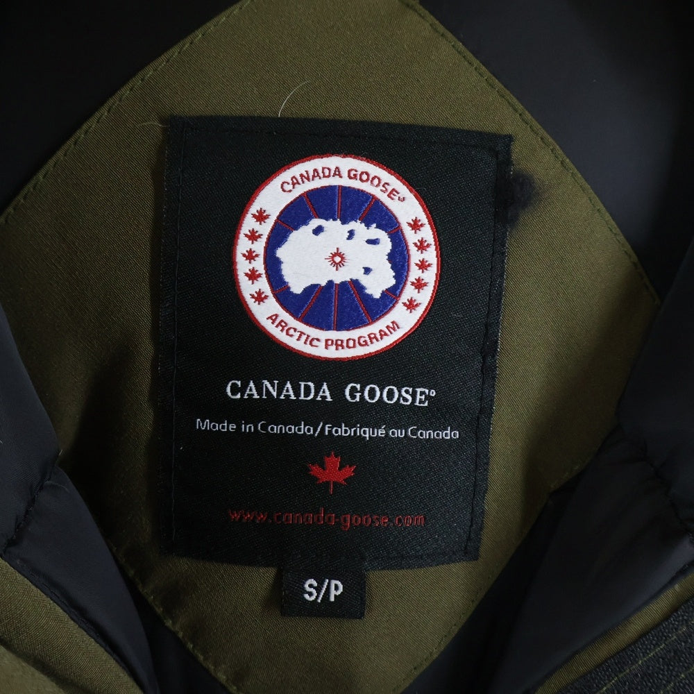 CANADA GOOSE(カナダグース) KAMLOOPS カムループス フーデッド ダウンジャケット グリーン 4078JM R