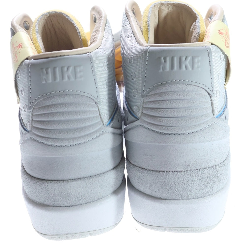 NIKE(ナイキ) ×UNION AIR JORDAN 2 ユニオン エアジョーダン2 ローカットスニーカー グレー US7/25cm DN3802-001