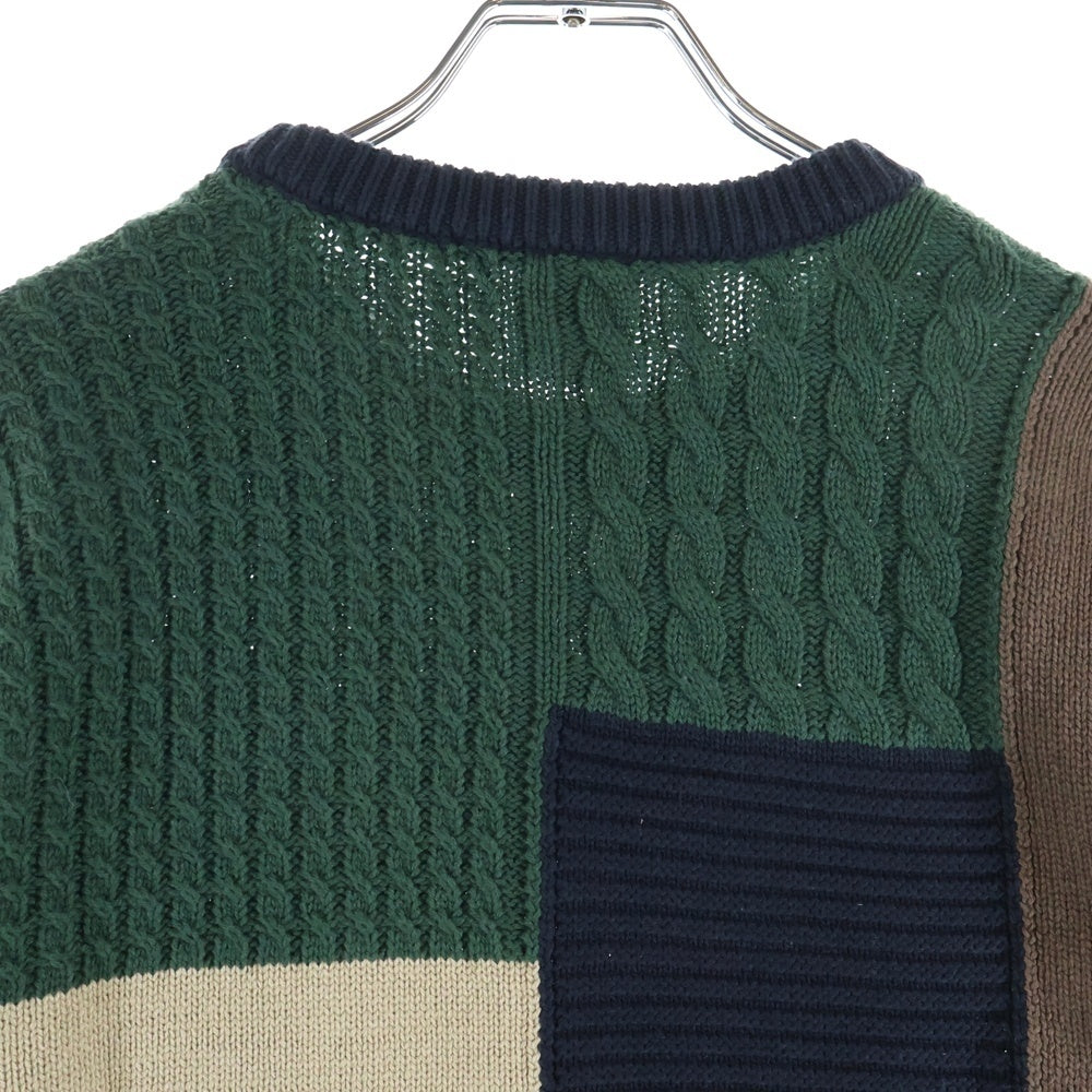 HUF(ハフ) COLUMBIA CABLE KNIT SWEATER 長袖 ケーブルニットセーター マルチ H025 KN00572