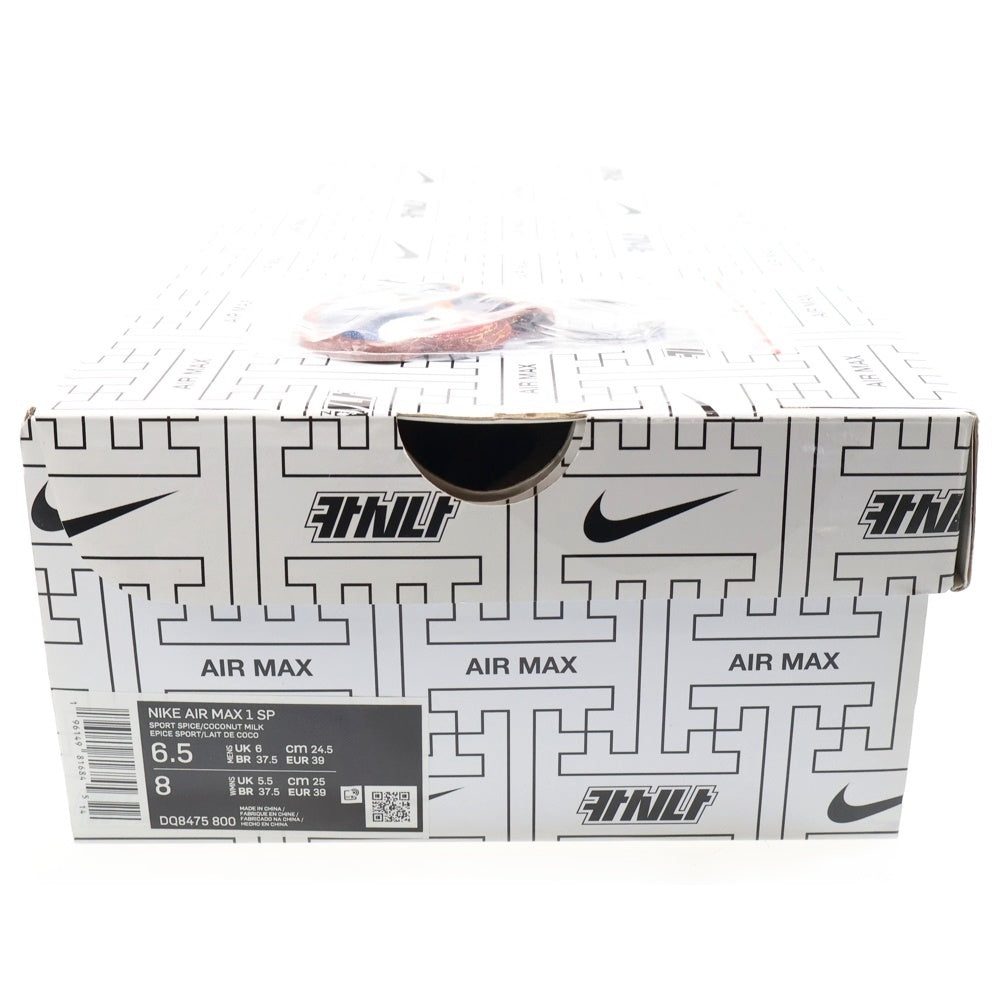 NIKE(ナイキ) WMNS×KASINA AIR MAX1 SP カシーナ エアマックス1 ローカットスニーカー マルチ US8/25.0cm レディース DQ8475-800