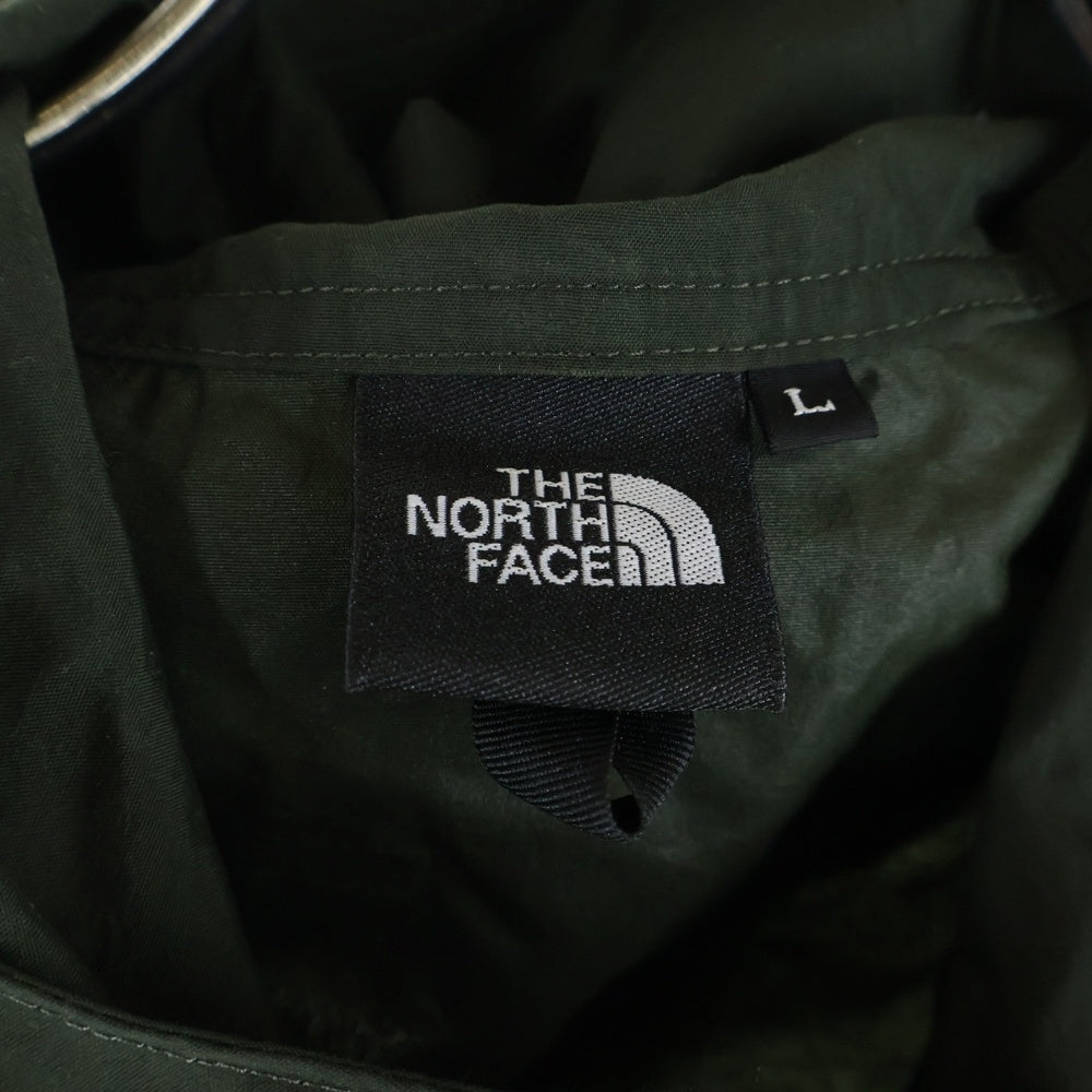 THE NORTH FACE(ザノースフェイス) COMPACT ANORAK コンパクトアノラック ナイロン プルオーバー ジャケット カーキ NP21735