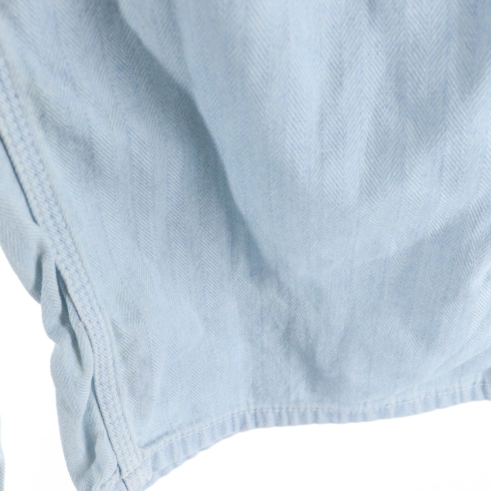 mastermind JAPAN(マスターマインドジャパン) ロゴパッチ ジップフライ ワイドデニムパンツ インディゴ