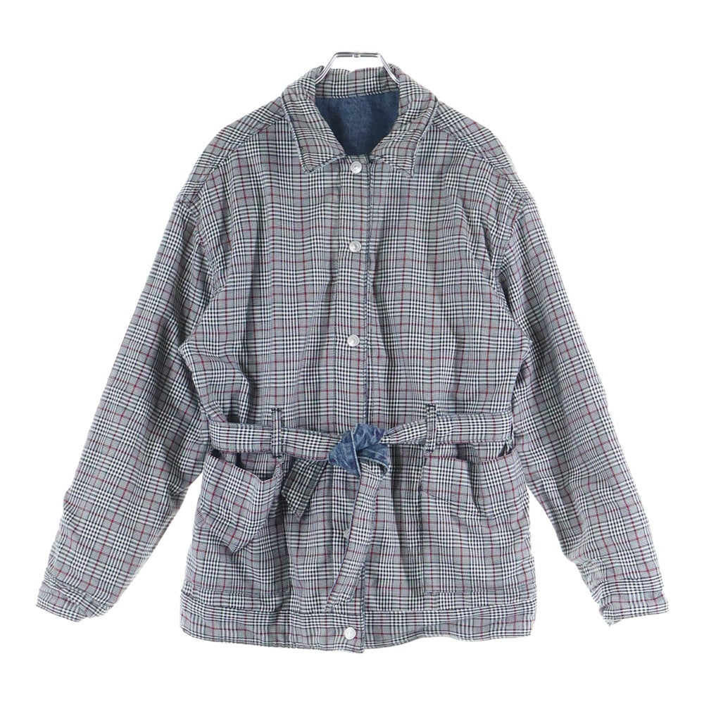 Levi's(リーバイス) リバーシブル チェック デニムジャケット インディゴ 84684-0000