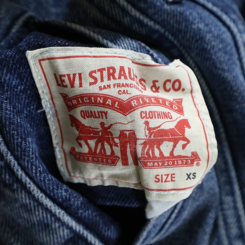 Levi's(リーバイス) リバーシブル チェック デニムジャケット インディゴ 84684-0000