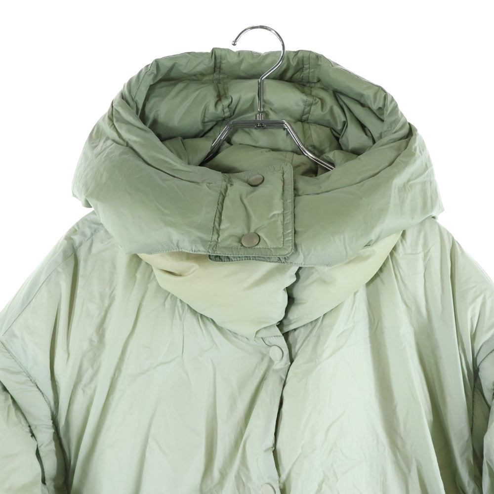 MAISON SPECIAL(メゾンスペシャル ) リバーシブル フーデッドダウンジャケット グリーン 21232215109