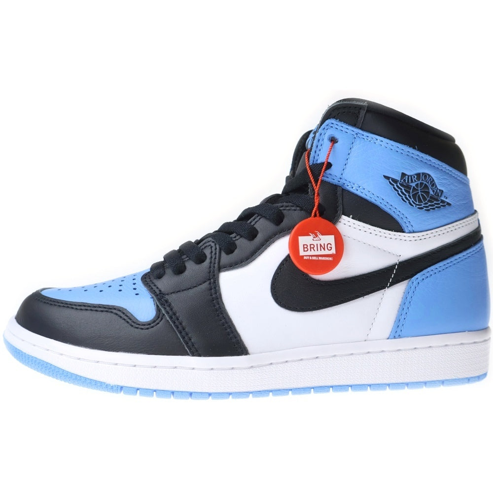 NIKE(ナイキ) AIR JORDAN 1 RETRO HI OG UNIVERSITY BLUE エアジョーダン ユニバーシティブルー ハイカットスニーカー ホワイト/ブルー US8.5/26.5cm DZ5485-400