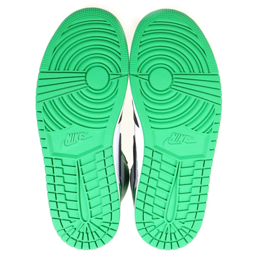 NIKE(ナイキ) AIR JORDAN 1 RETRO HIGH OG LUCKY GREEN エアジョーダン レトロ ラッキーグリーン ハイカットスニーカー ホワイト/グリーン US8.5/26.5cm DZ5485-031