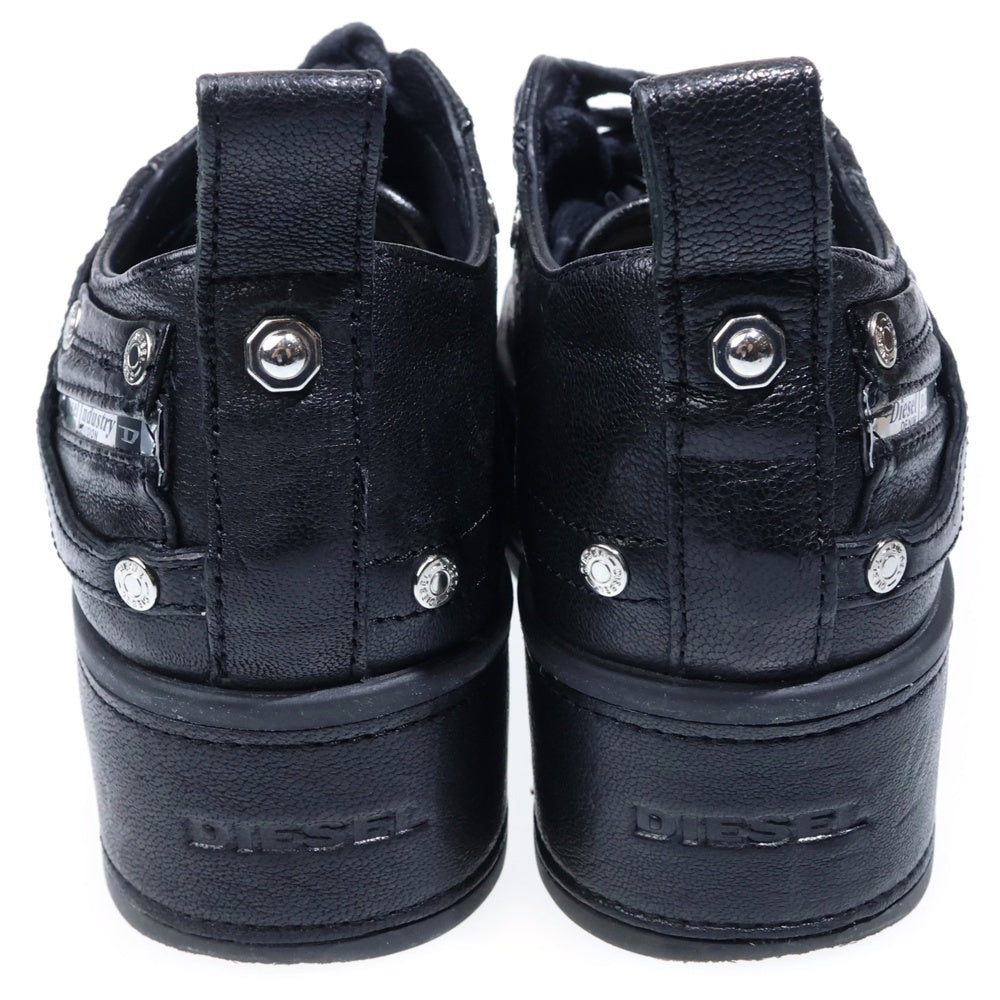 DIESEL(ディーゼル) S-EXPOSURE LC WEDG プラットフォーム ローカットスニーカー レディース US7/24cm ブラック Y01648 P1365 T8013