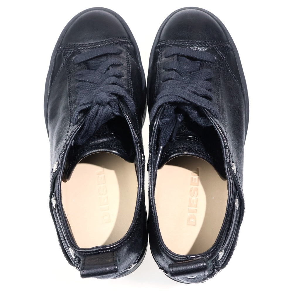 DIESEL(ディーゼル) S-EXPOSURE LC WEDG プラットフォーム ローカットスニーカー レディース US7/24cm ブラック Y01648 P1365 T8013