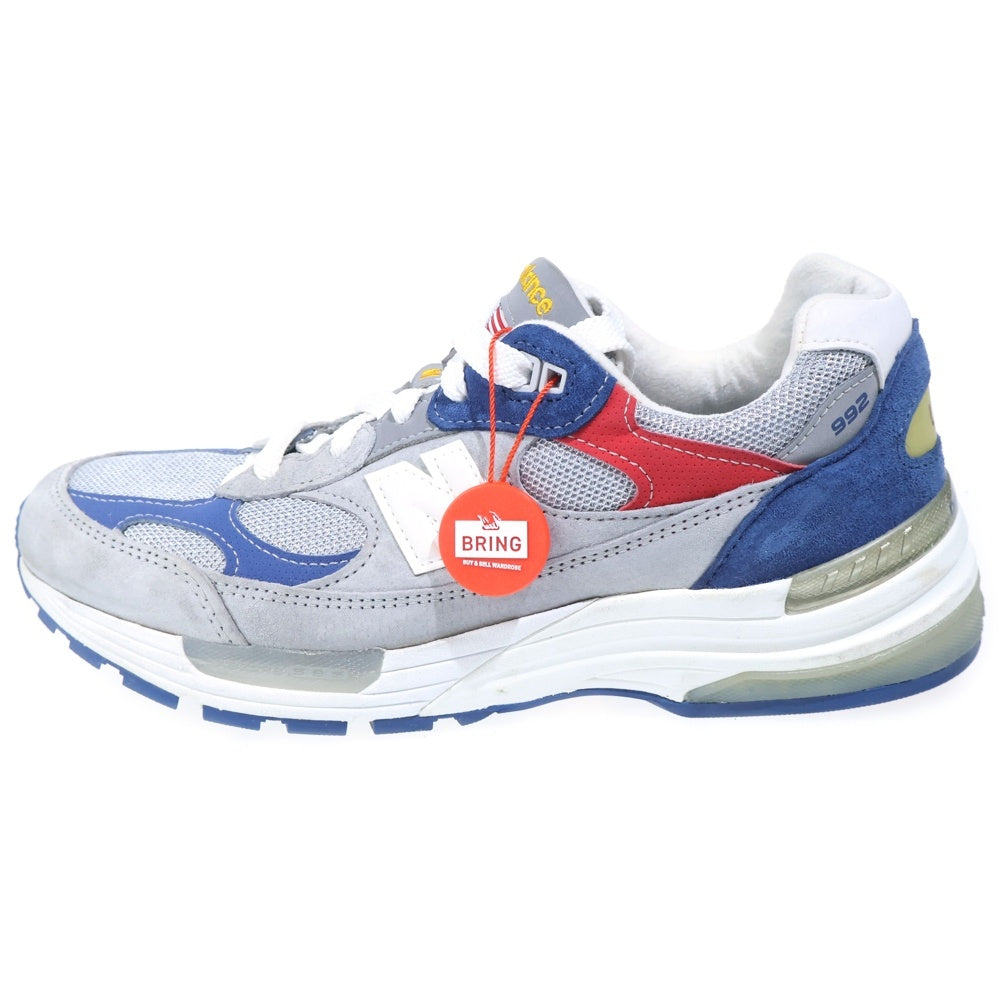 New Balance(ニューバランス) ×DTLR M992DL VARSITY ディーティーアールエル バーシティ ローカットスニーカー グレー US9/27cm