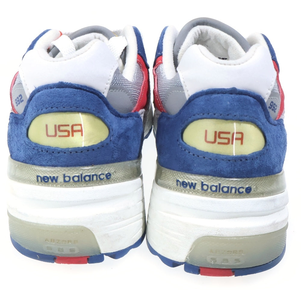 New Balance(ニューバランス) ×DTLR M992DL VARSITY ディーティーアールエル バーシティ ローカットスニーカー グレー US9/27cm