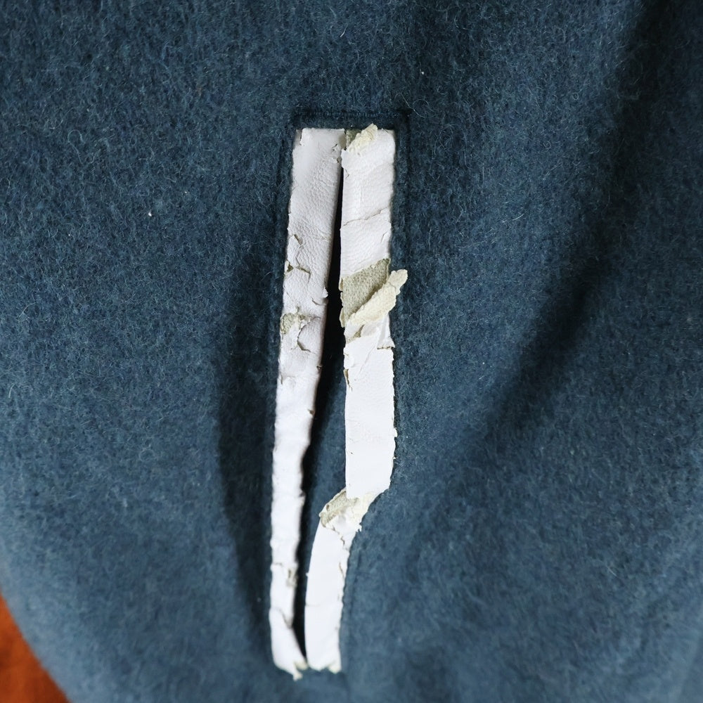 adidas(アディダス) PADDED WOOL VARSITY JACKET パデット ウール バーシティージャケット ネイビー/オレンジ AB7799