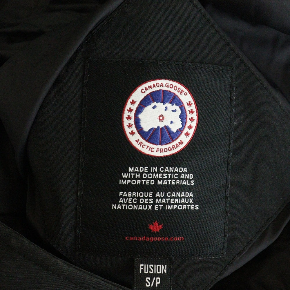 CANADA GOOSE(カナダグース) MACMILLAN PARKA マクミラン フーデッド ダウンジャケット ブラック 3804MA