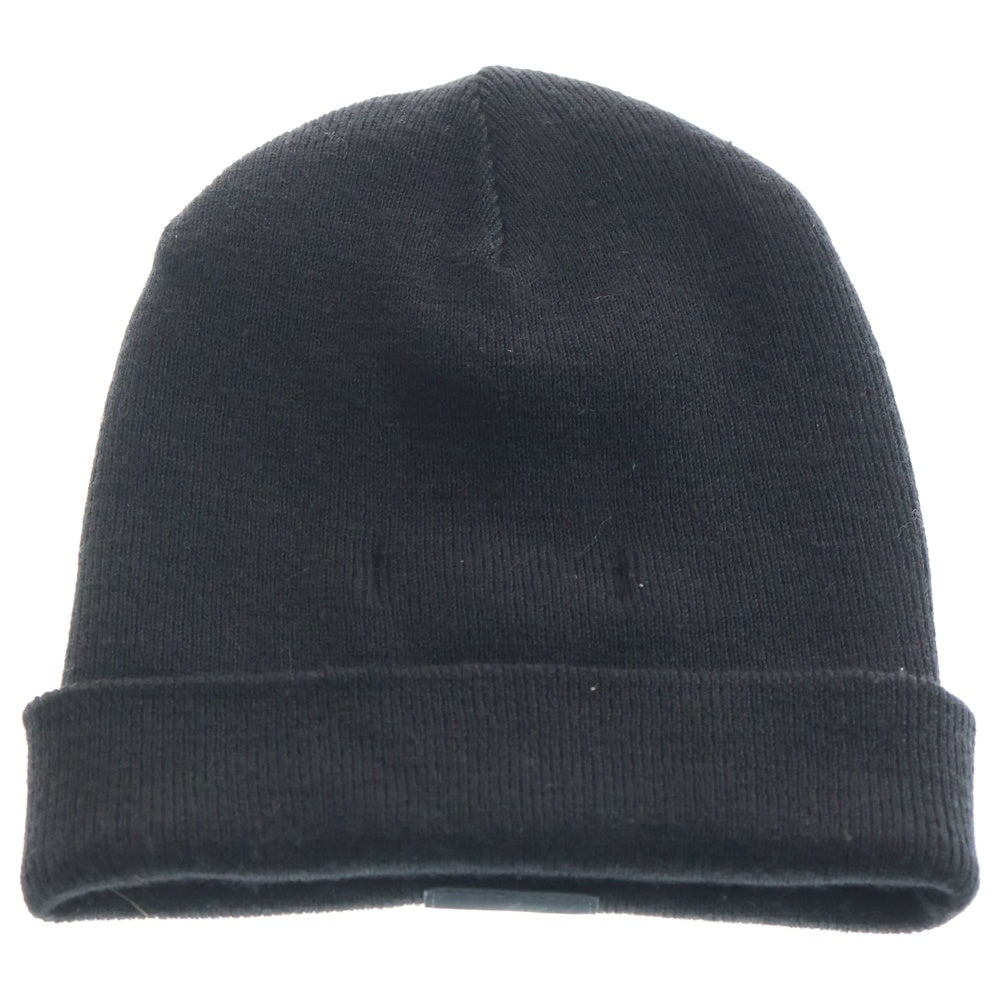 Y-3(ワイスリー) LOGO BEANIE ロゴデザイン ニット帽 ビーニー 帽子 ブラック DT0891
