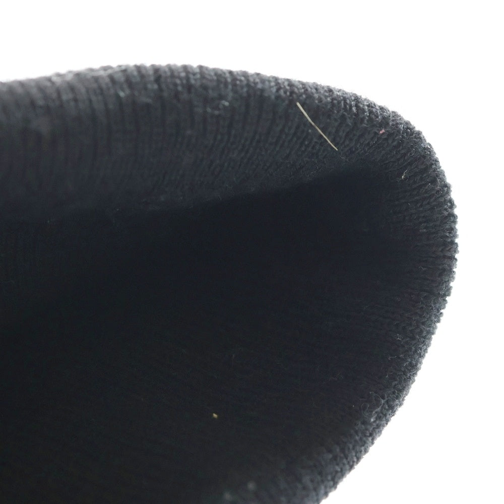 Y-3(ワイスリー) LOGO BEANIE ロゴデザイン ニット帽 ビーニー 帽子 ブラック DT0891