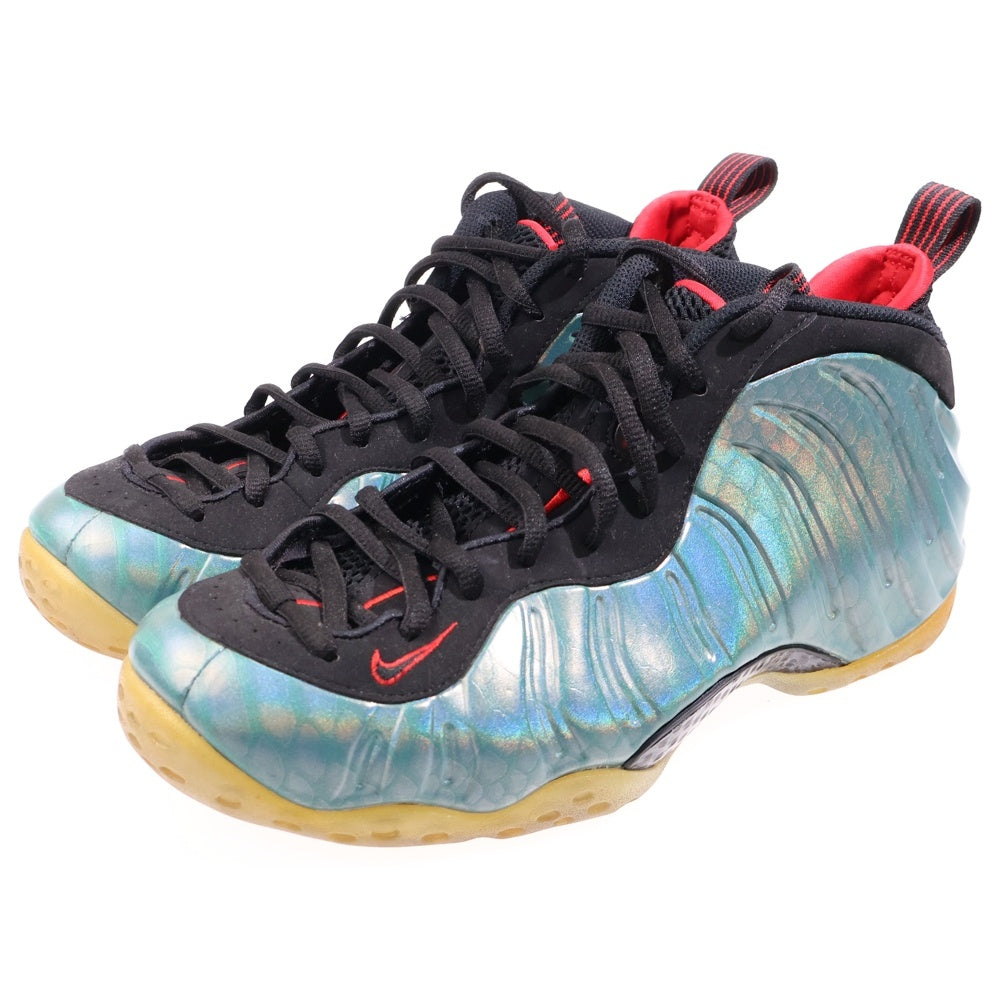 NIKE(ナイキ) AIR FOAMPOSITE ONE PRM エアー フォームポジット ワン プレミアム ハイカットスニーカー グリーン US10.5/28.5cm 575420-300