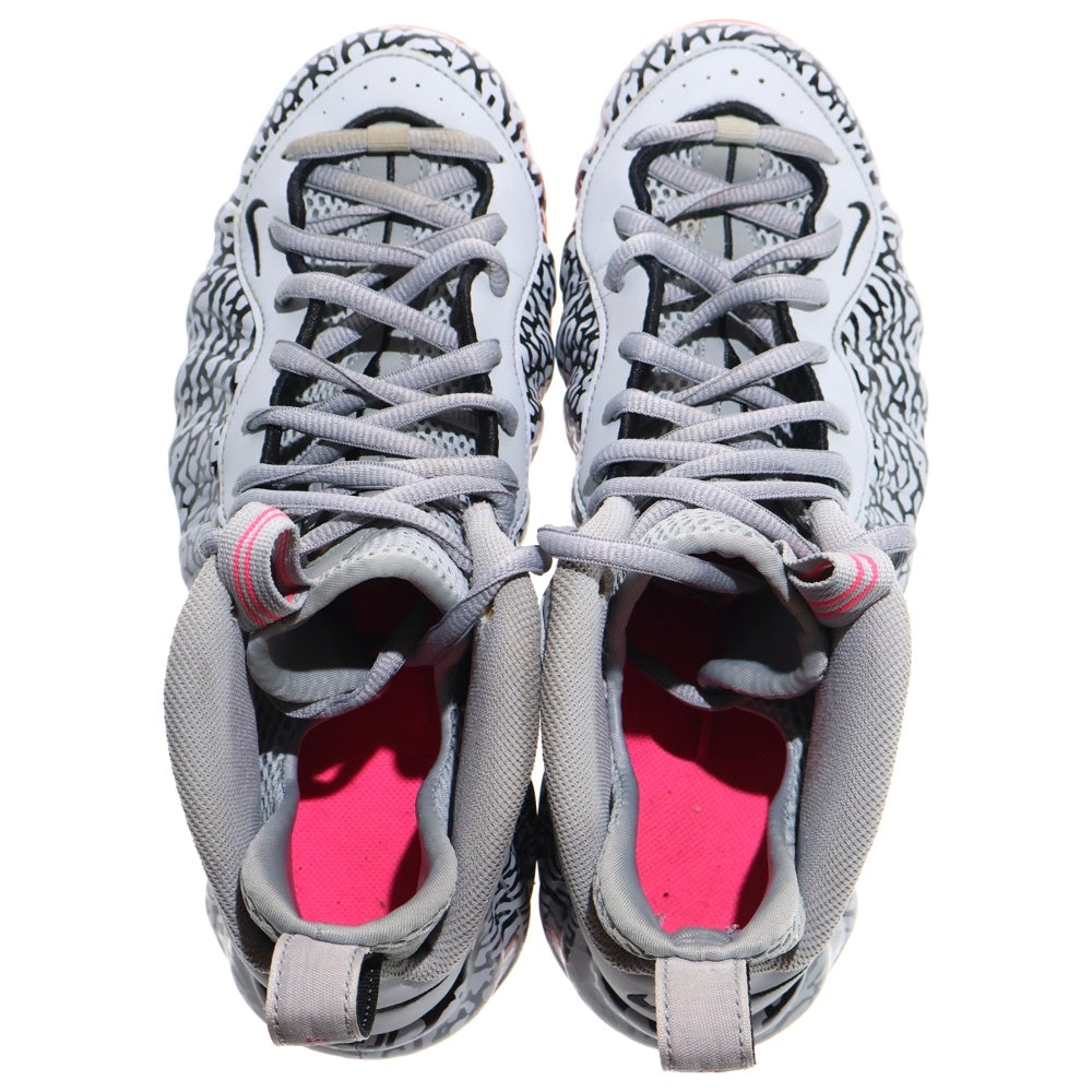 NIKE(ナイキ) AIR FOAMPOSITE PRO ELEPHANT PRINT SAFARI エアフォームポジット プロ プリント サファリ ハイカットスニーカー グレー US10/28cm 616750-002