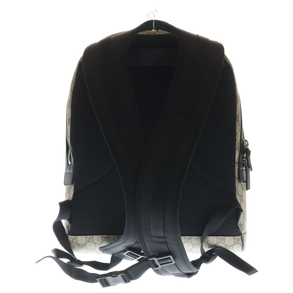 GUCCI(グッチ) ウェブ GGスプリーム シェリーライン レザー バックパック リュックサック ブラウン 443805 レディース