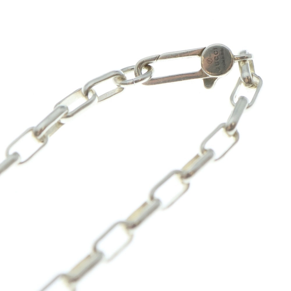 GUCCI(グッチ) インターロッキングG シルバー チェーン ネックレス 295719 レディース