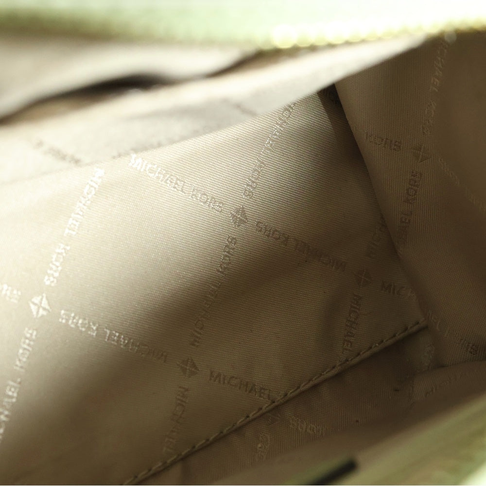 MICHAEL KORS(マイケルコース) サッチェル スモール シグネチャーロゴ 2WAYショルダーバッグ ハンドバッグ グリーン 35H1G9MS2B2733 レディース