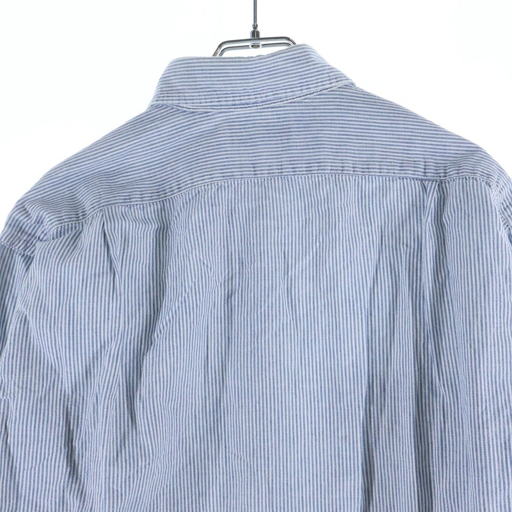 L.L.Bean(エルエルビーン) 80s-90s VINTAGE USA製 ストライプシャツ ブルー/ホワイト