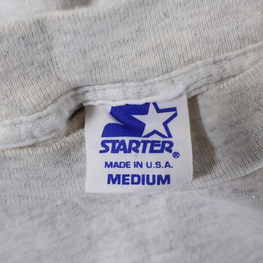 NO BRAND(ノーブランド) 90s VINTAGE STARTER 野茂英雄 ドジャーズ 16 Tシャツ グレー