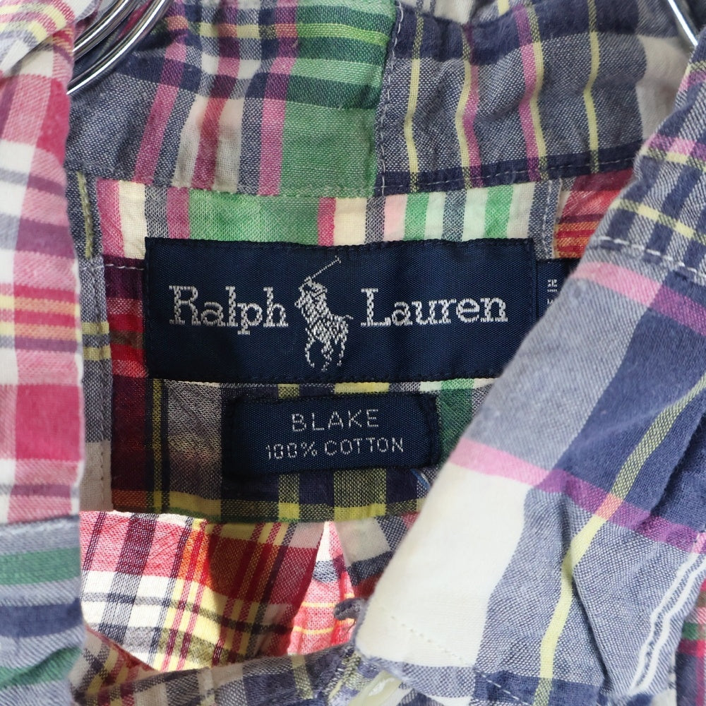RALPH LAUREN(ラルフローレン) 90s VINTAGE BLAKE チェック パッチ