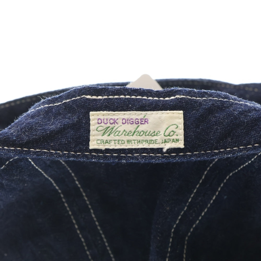 WAREHOUSE(ウェアハウス) DUCK DIGGER デニムキャップ インディゴ