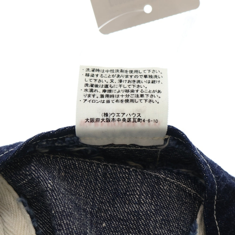 WAREHOUSE(ウェアハウス) DUCK DIGGER デニムキャップ インディゴ