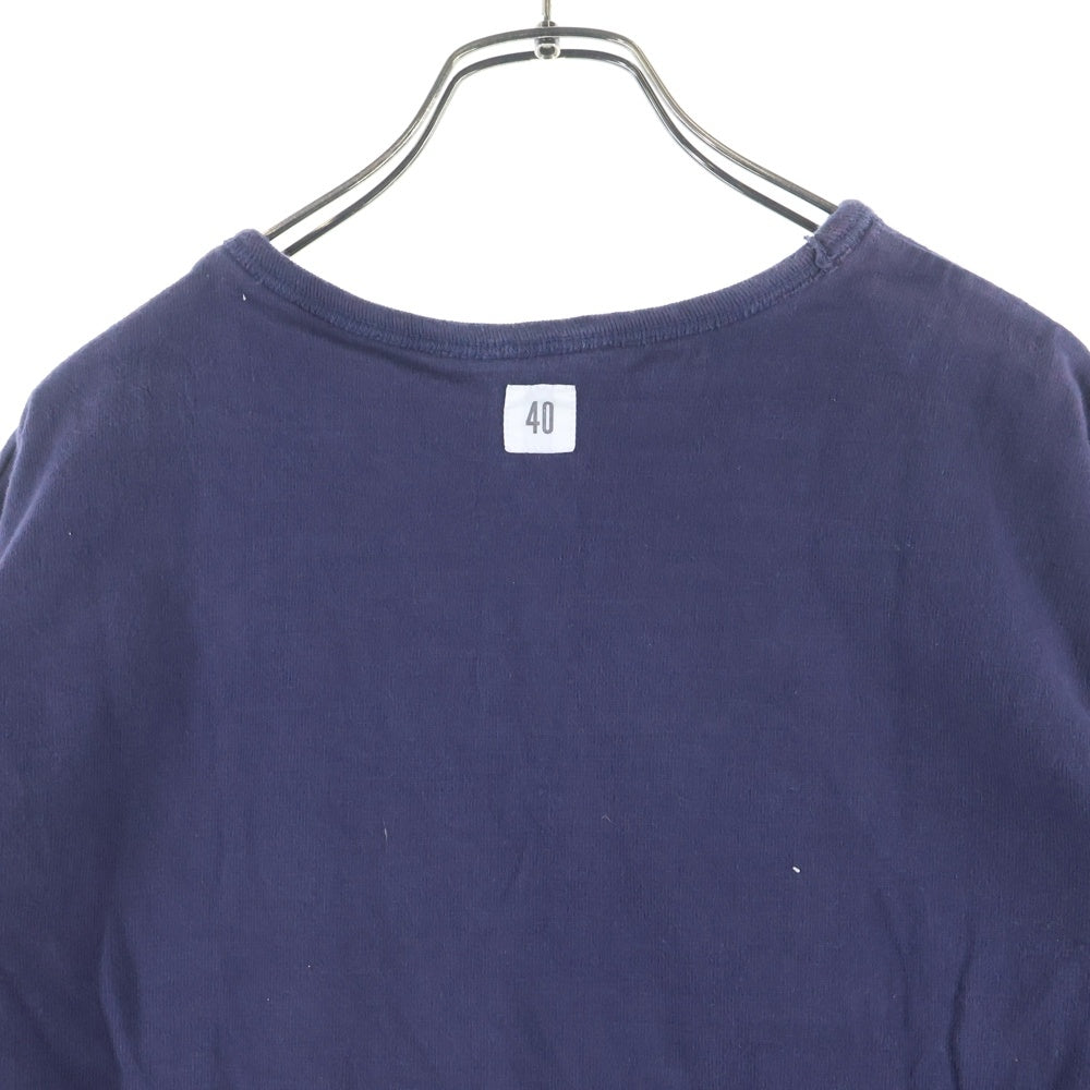 WAREHOUSE(ウェアハウス) NAVY yard リバーシブル Tシャツ ネイビー/イエロー