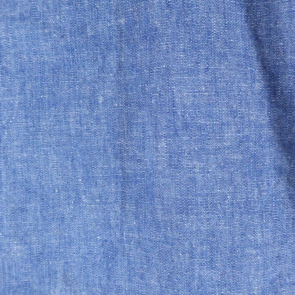 WAREHOUSE(ウェアハウス) シャンブレー ワークシャツ ブルー