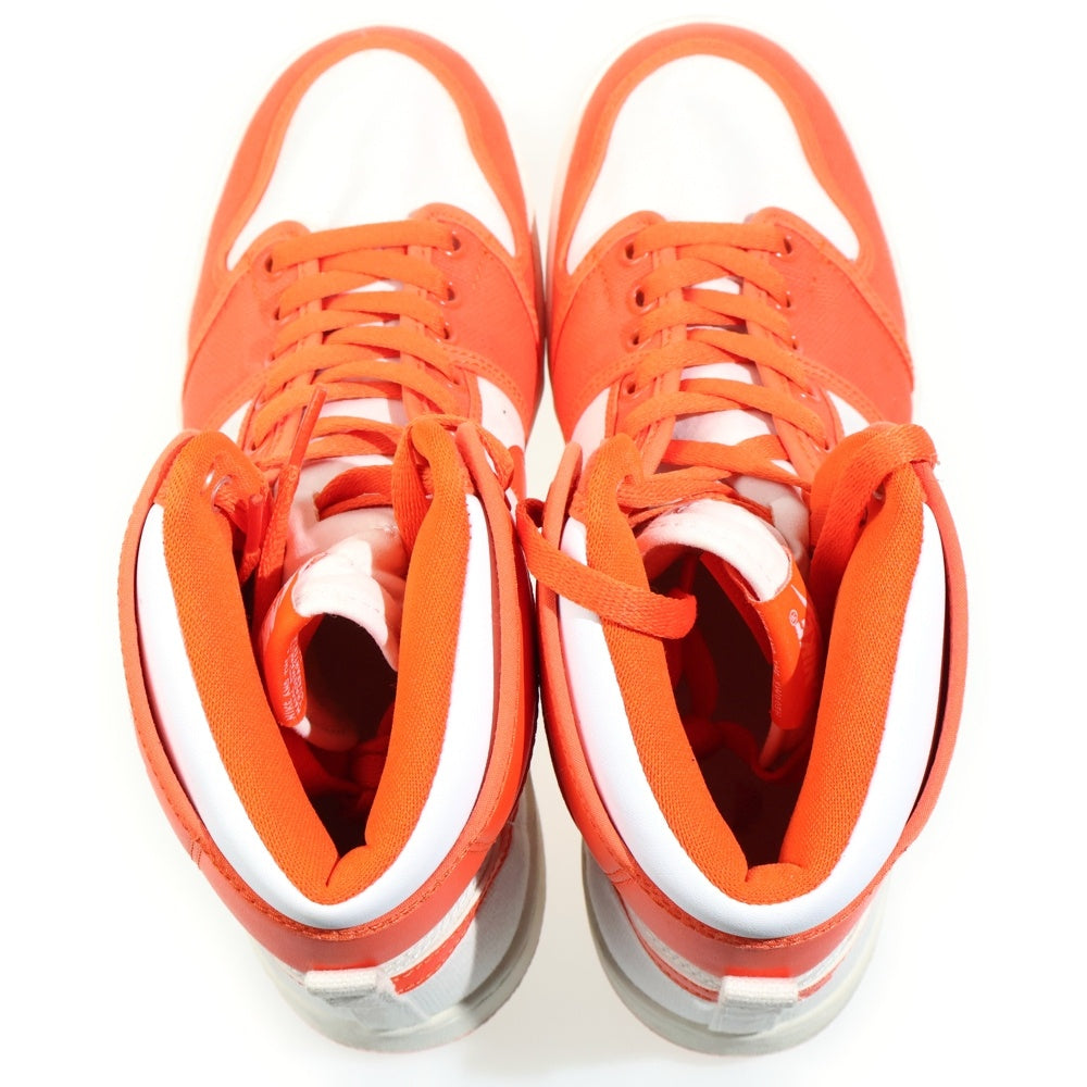 NIKE(ナイキ) AIR JORDAN1 KO Rush Orange エアジョーダン1 ノックアウトハイカットスニーカーシューズ ホワイト/オレンジ US10/28cm DO5047-801