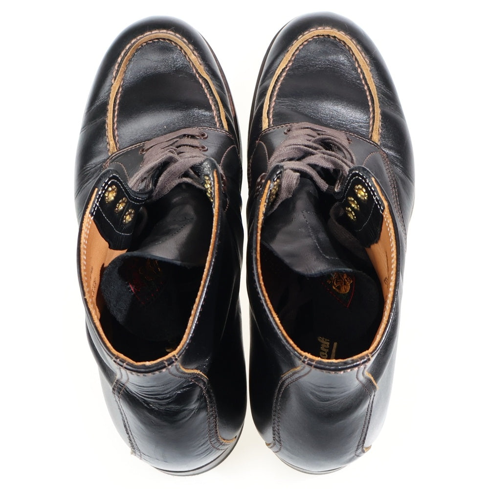 NO BRAND(ノーブランド) THE 2 MONKEYS / ザツーモンキーズ SPORTIF スポルティフ レースアップブーツ ブラック