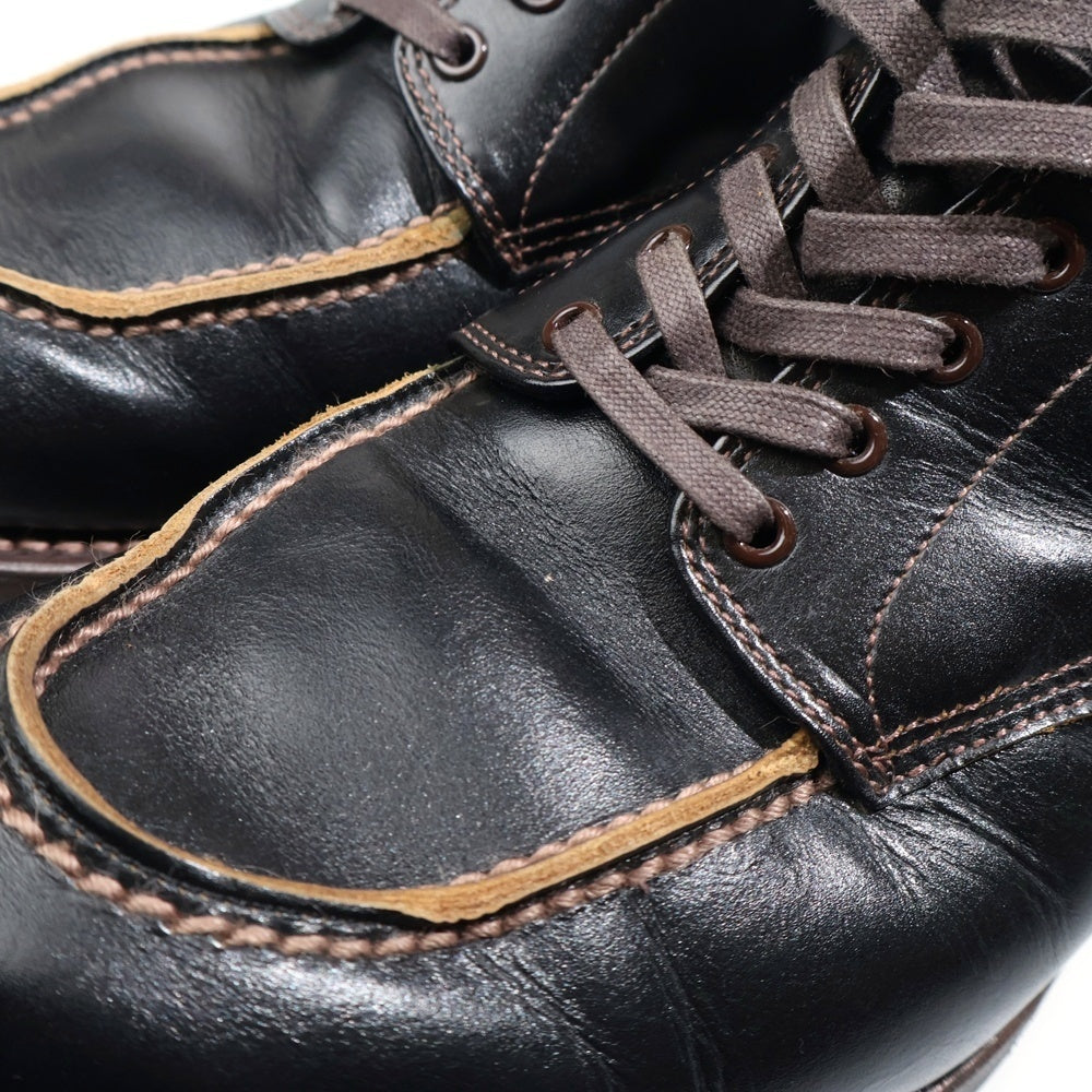 NO BRAND(ノーブランド) THE 2 MONKEYS / ザツーモンキーズ SPORTIF スポルティフ レースアップブーツ ブラック