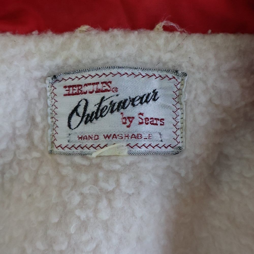 VINTAGE(ヴィンテージ) 60s VINTAGE HERCULES ヘラクレス ボアライナー ナイロンジャケット レッド