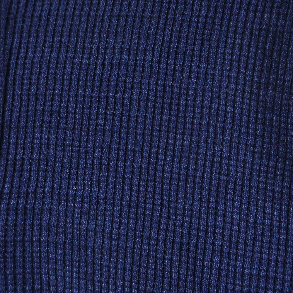 WAREHOUSE(ウェアハウス) ヘンリーネック サーマルカットソー 長袖Tシャツ インディゴ