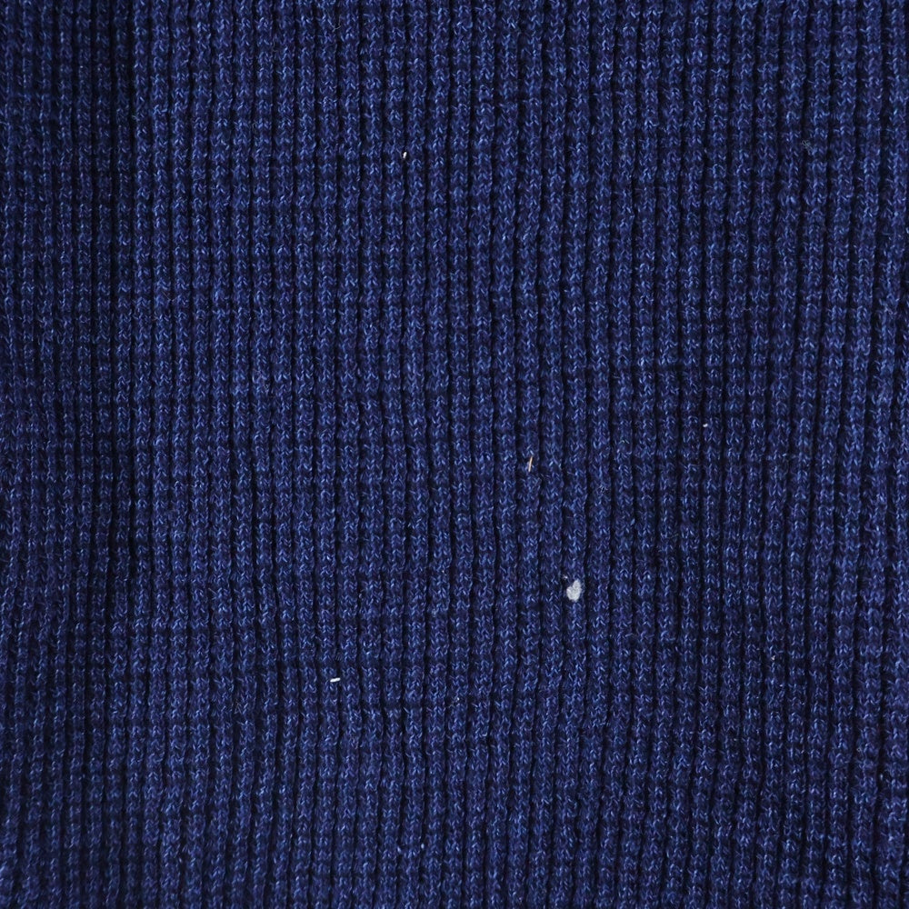 WAREHOUSE(ウェアハウス) ヘンリーネック サーマルカットソー 長袖Tシャツ インディゴ