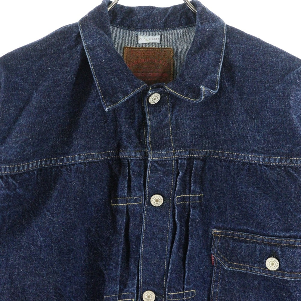 WAREHOUSE(ウェアハウス) DUCK DIGGER DD-2001 1stモデル デニムジャケット インディゴ