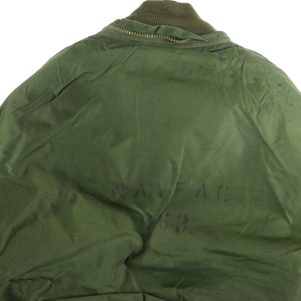 VINTAGE(ヴィンテージ) 50s VINTAGE U.S.NAVY A-1 初期型 ナイロン デッキジャケット 70s ライナー付属