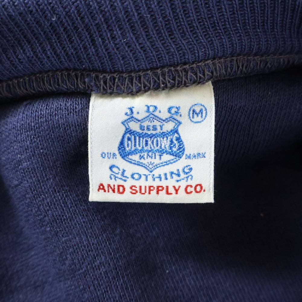 WAREHOUSE(ウェアハウス) JOHN GLUCKOW ジョングラッコー 1950-early 60s Fakie Afterhood 後付けパーカー プルオーバー JG-CS02 ネイビー